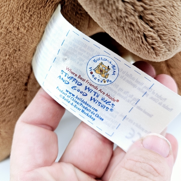 BAB | 2010 Velvet Hugs brown dog stuffed plush animal toy - Picture 4 of 11